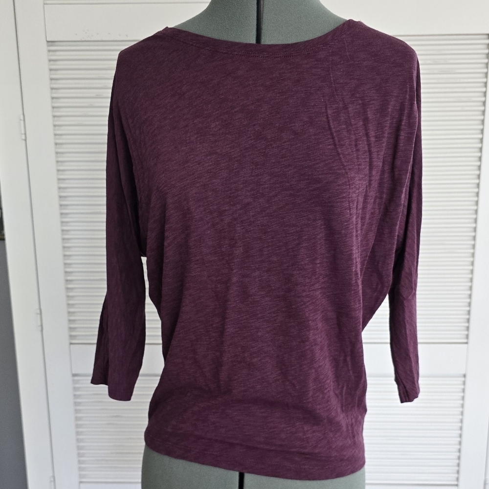 Rachel Zoe | Long Sleeve Top in Deep Purple
